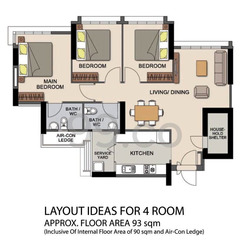 Blk 30 Ghim Moh Edge (Queenstown), HDB 4 Rooms #478848371